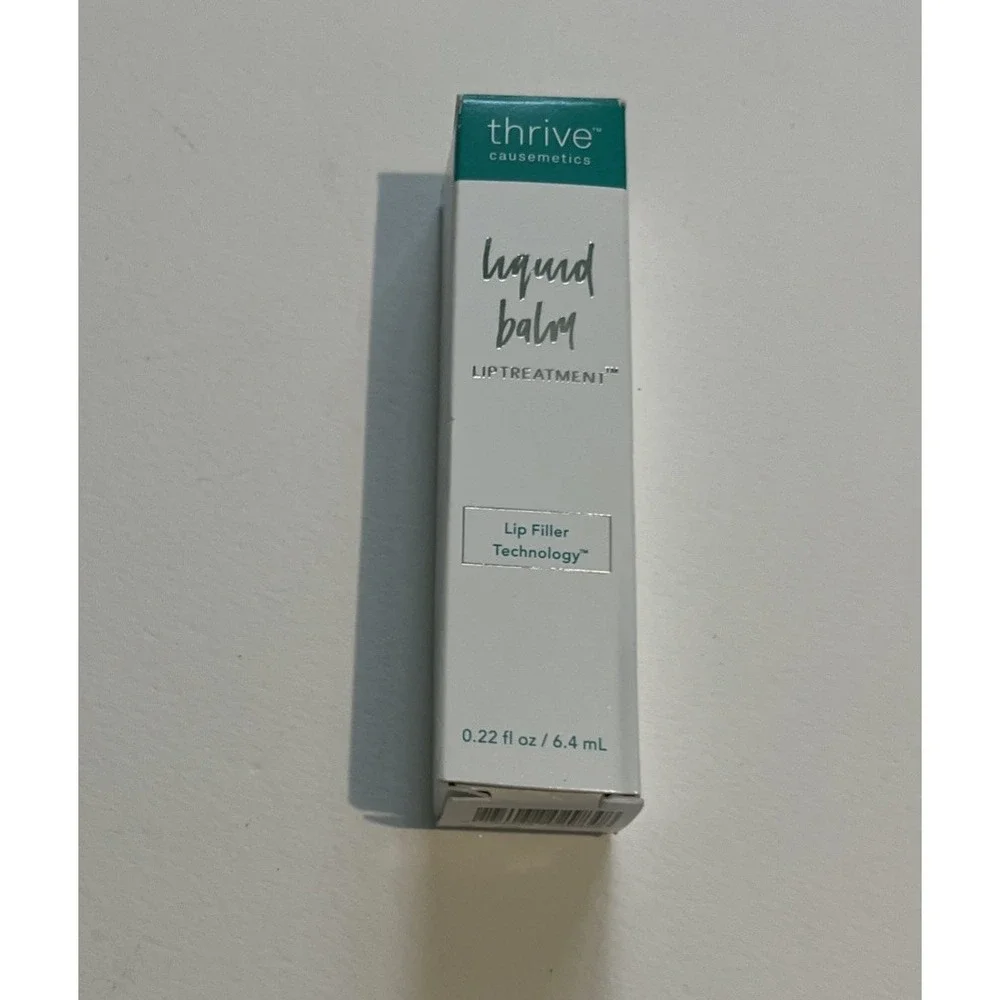 Thrive Causemetics Liquid Balm Lip Treatment‎ Filler  (0.22 oz) New in box
